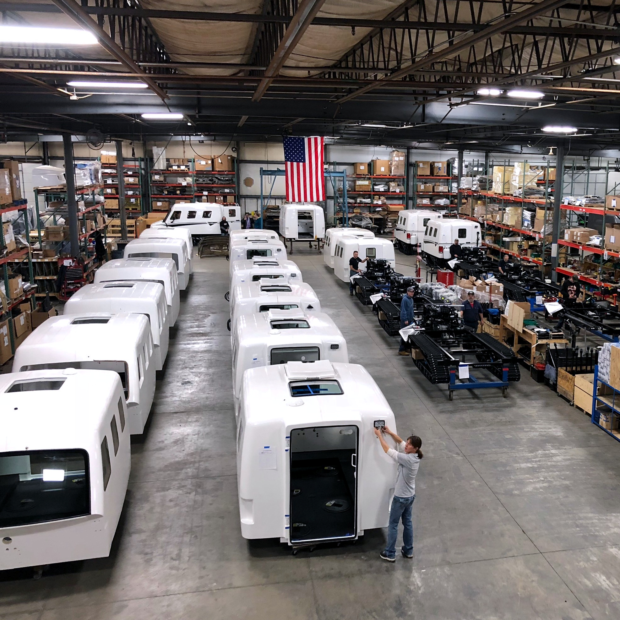 SnoBear manufacturing facility in Isanti, Minnesota